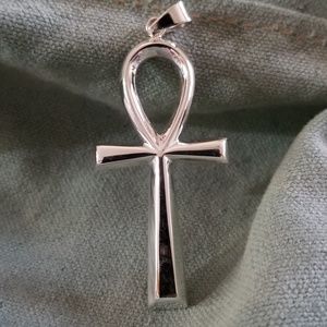 Ankh pendant sterling silver